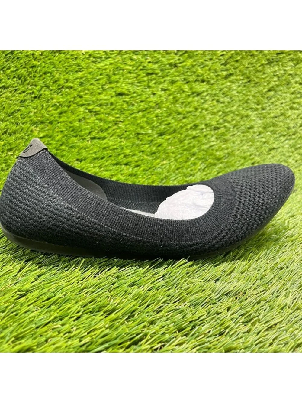 Allbirds Tree Breezer Womens Size 8 Black Casual Slip On Ballet Flats Shoes